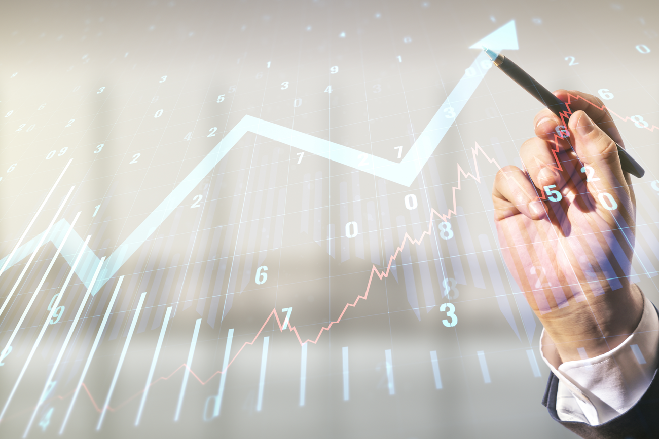 Business Growth - Professional analyzing growth charts and data